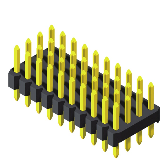 Pin Header 2.0mm 4 Row Straight Type