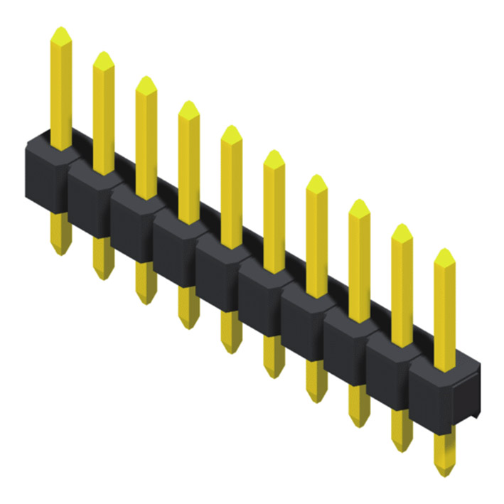 Pin Header 2.54mm 1 Row Straight Type
