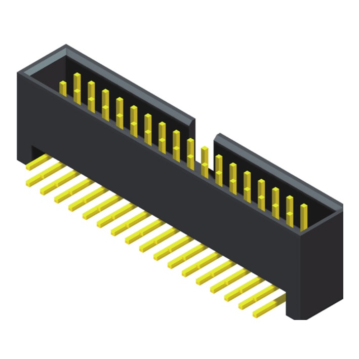 Box Header 2.54mm H=13.6mm Right Angle Type