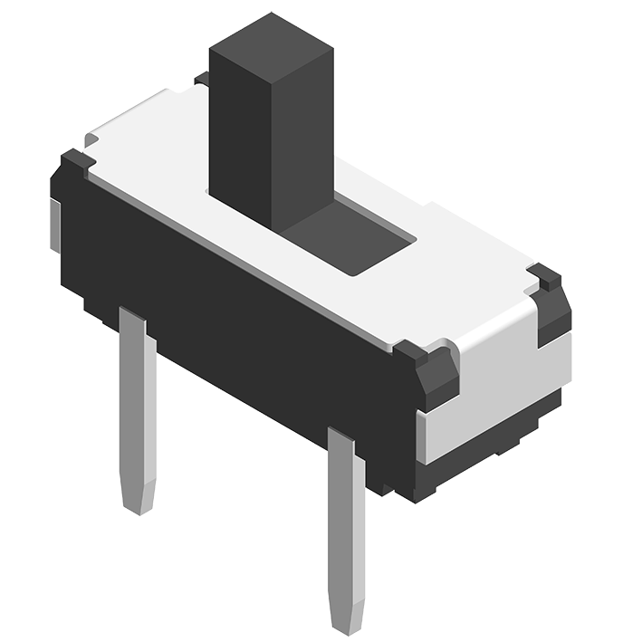 Slide Switch DIP 180° 3P H=5.5/6.5/7.5mm