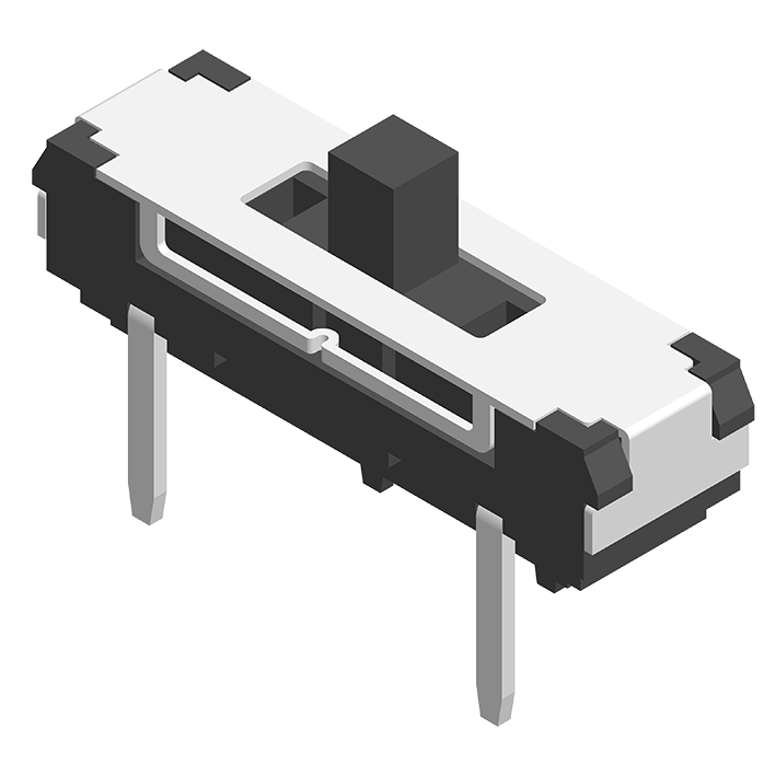 Slide Switch DIP 180° 4P H=5.5mm