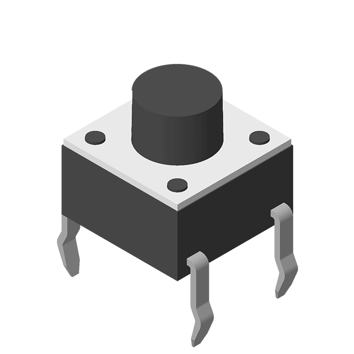 Tact Switch DIP 180° 4P H=8.0mm 160g