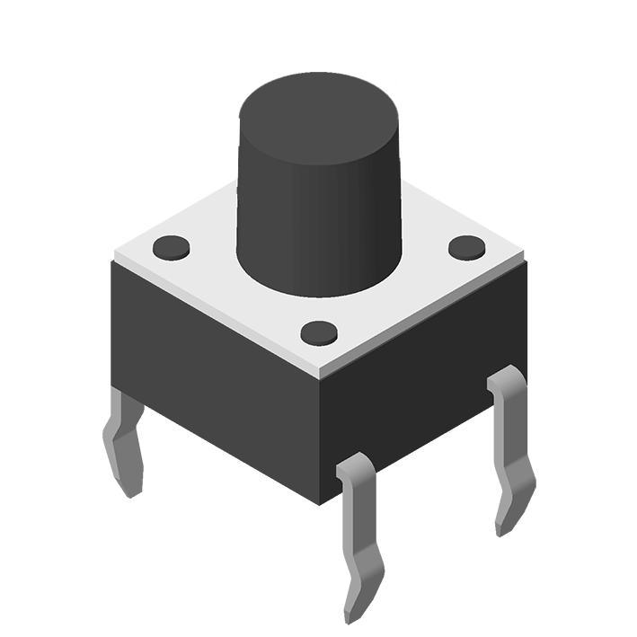 Tact Switch DIP 180° 4P H=9.5mm