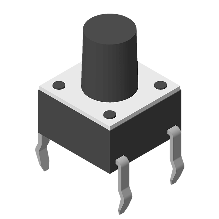 Tact Switch DIP 180° 4P H=13.0mm 160g