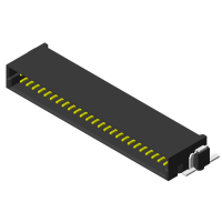 High Speed Board to Board 1.27mm Male SMT R/A Type H=8.2