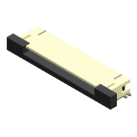 FPC/FFC 0.5mm ZIF SMT Type Side Entry