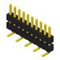 Pin Header 1.0mm 1 Row H=1.1mm Stack SMT Type