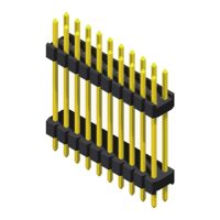 Pin Header 2.0mm 2 Row Stack Stragiht Type