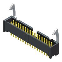 Ejector Header 2.54mm Side Latch Straight Type