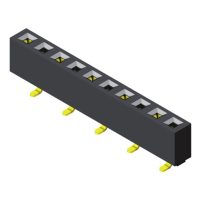 Female Header 2.54mm 1 Row H=5.0mm SMT Type