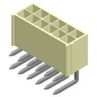 4200 Series 4.2mm Wafer Square Pin Right Angle 1 Row